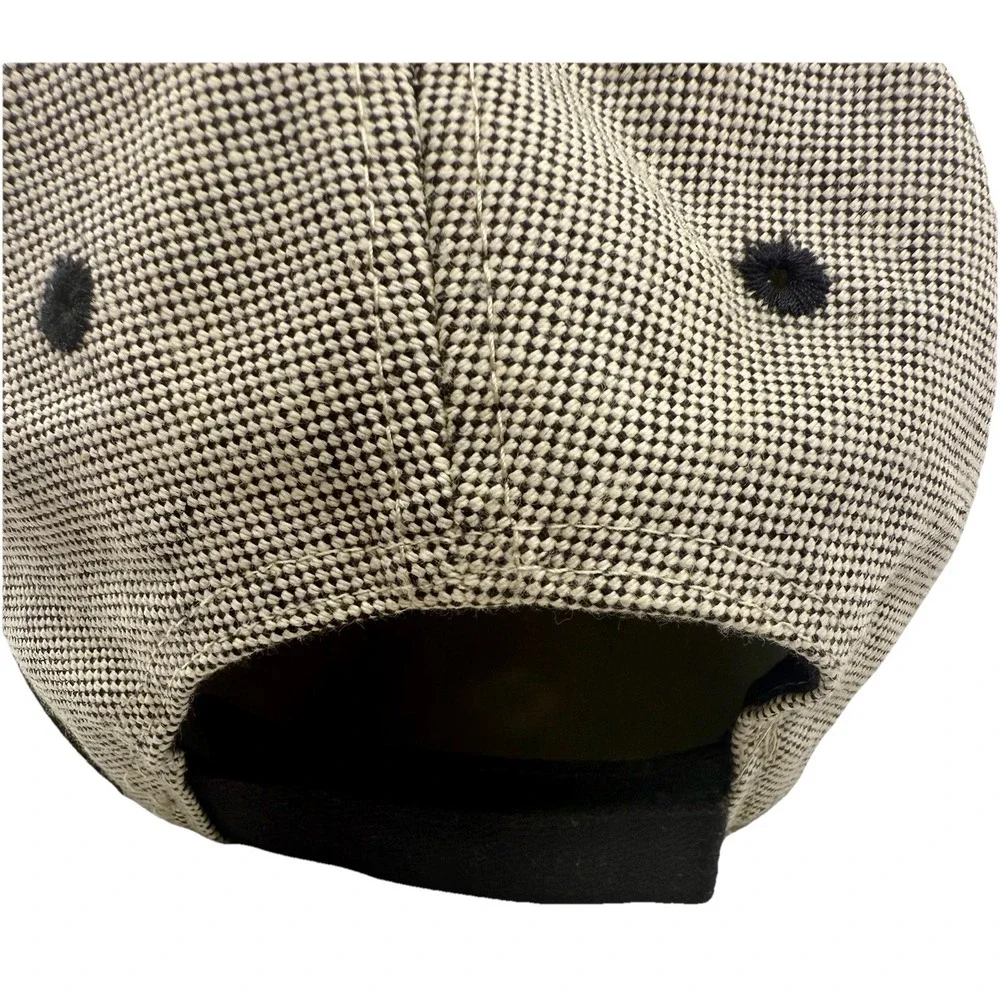 Idaho‎ State University Vintage ISU Ball Cap Brown With Micro Check Embroid Logo